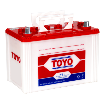 N70(L) 70D31R/L (12V70AH) – Toyo Battery Myanmar